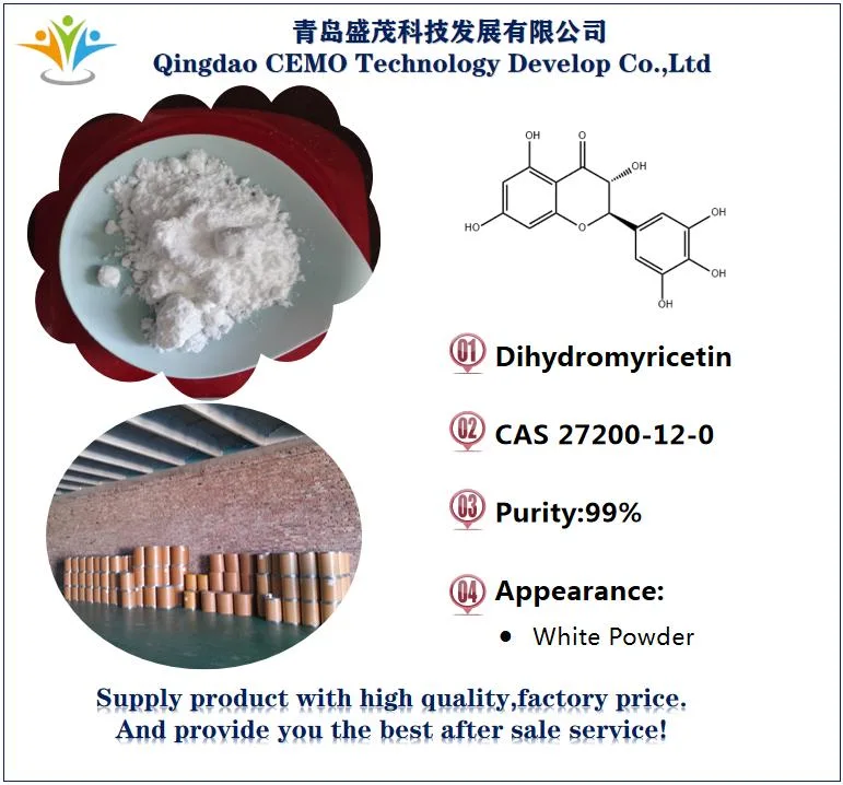 Manufacturer Plant Extracts Dihydromyricetin Dmy CAS 27200-12-0