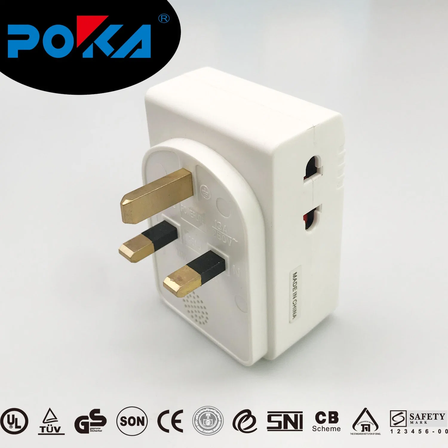 Worldwide Travel Multi Power Adapter with 5V 2.4A USB Port