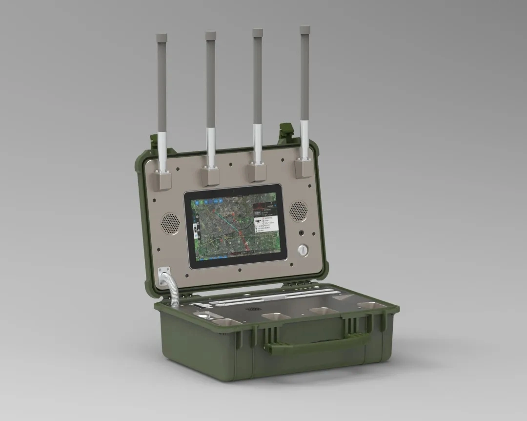Sistema de detección de Drone pasiva portátil