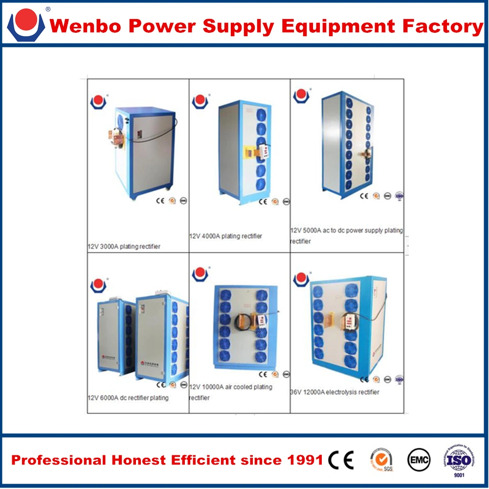 High Frequency Switching DC Power Supply IGBT Plating Rectifier with PLC Reversing Ah Meter RS485