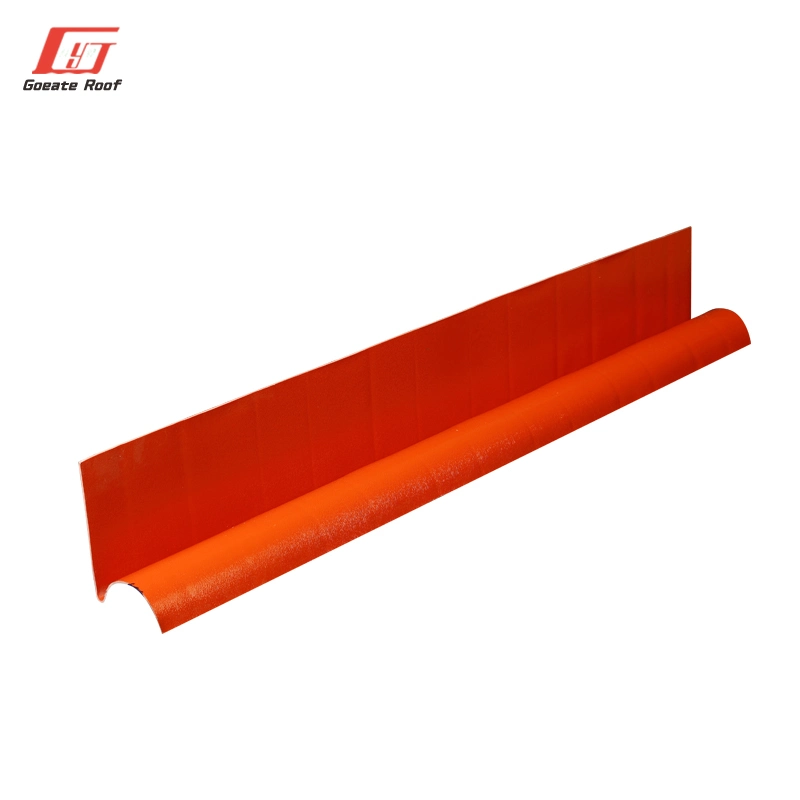 Light Weight 1050mm Corrugated Shingle Roof Tile PVC Plastic Roof Sheet