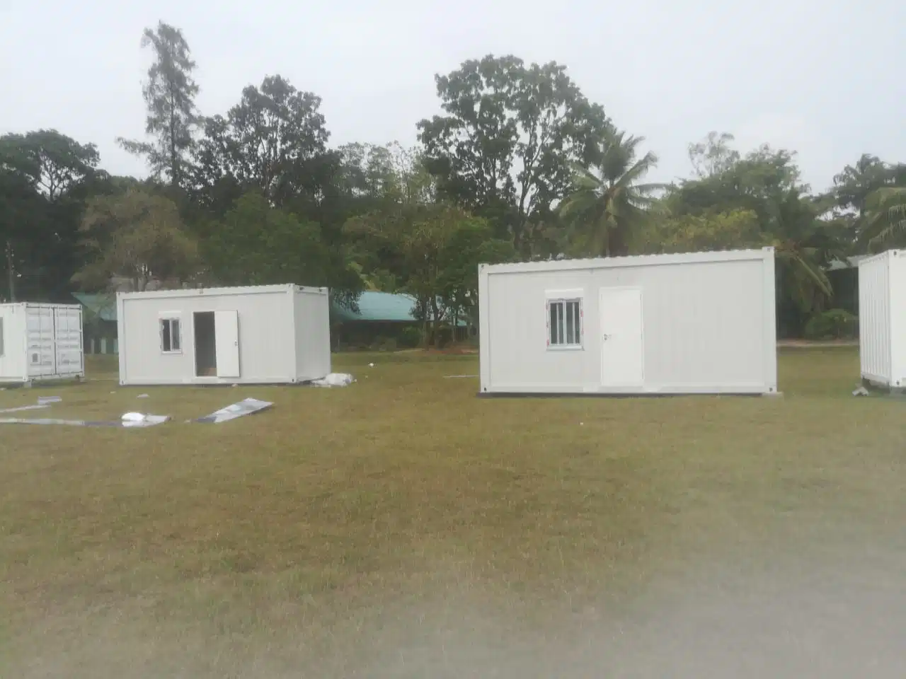 20 Feet Prefabricated Home with Steel Structructure Flat Pack