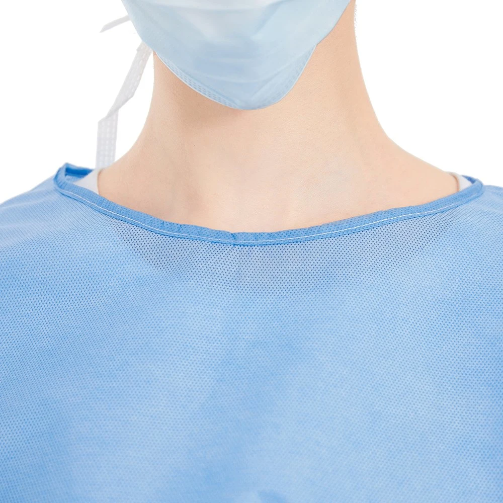 Disposable Consumable Protective Products Isolation Gowns with Non-Woven Fabric