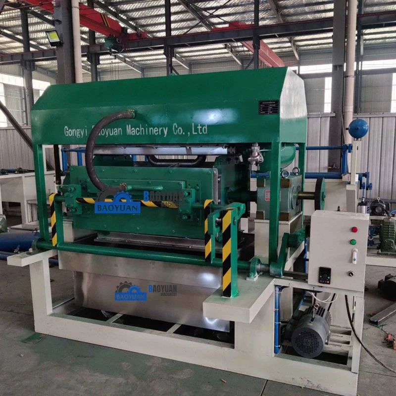 Baoyuan Abfallpapier Zellstoff Ei Tablett Maschine Eierkarton Herstellung Maschine Pakistanisch
