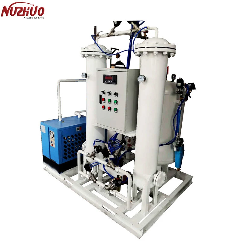 Nuzhuo High-Standard Psa Nitrogen Plants Filling Metal Cylinders 150 Bar Nitrogen