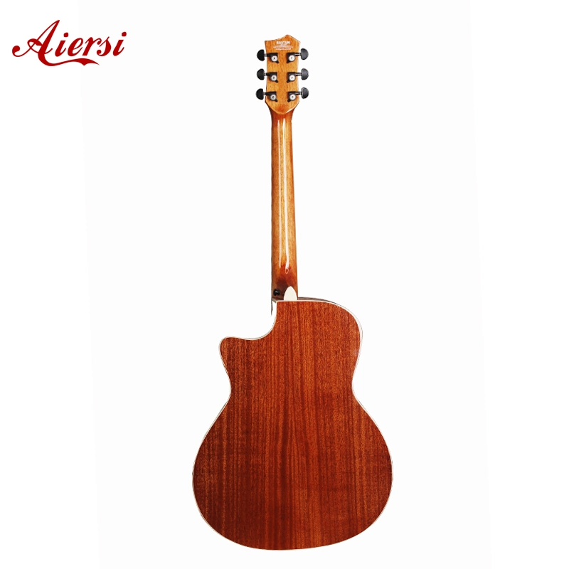 Aiersi New Developed Solid Spruce Top Space and Star Style Acoustic Guitar