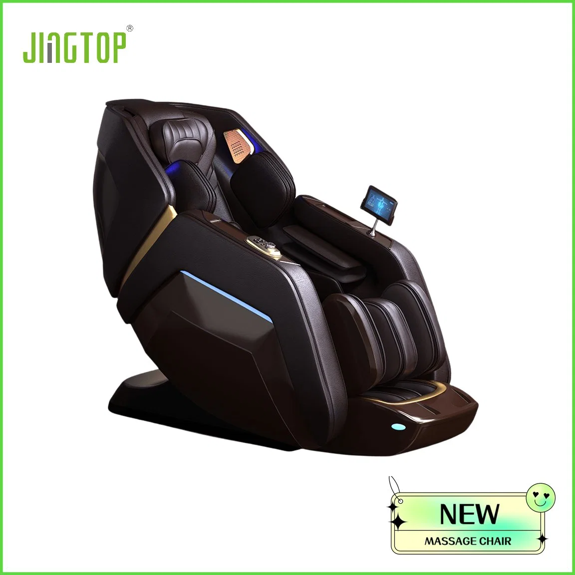 Jingtop OEM 3D 4D Bester Preis Kneten Blutkreislauf Körper Massagesessel