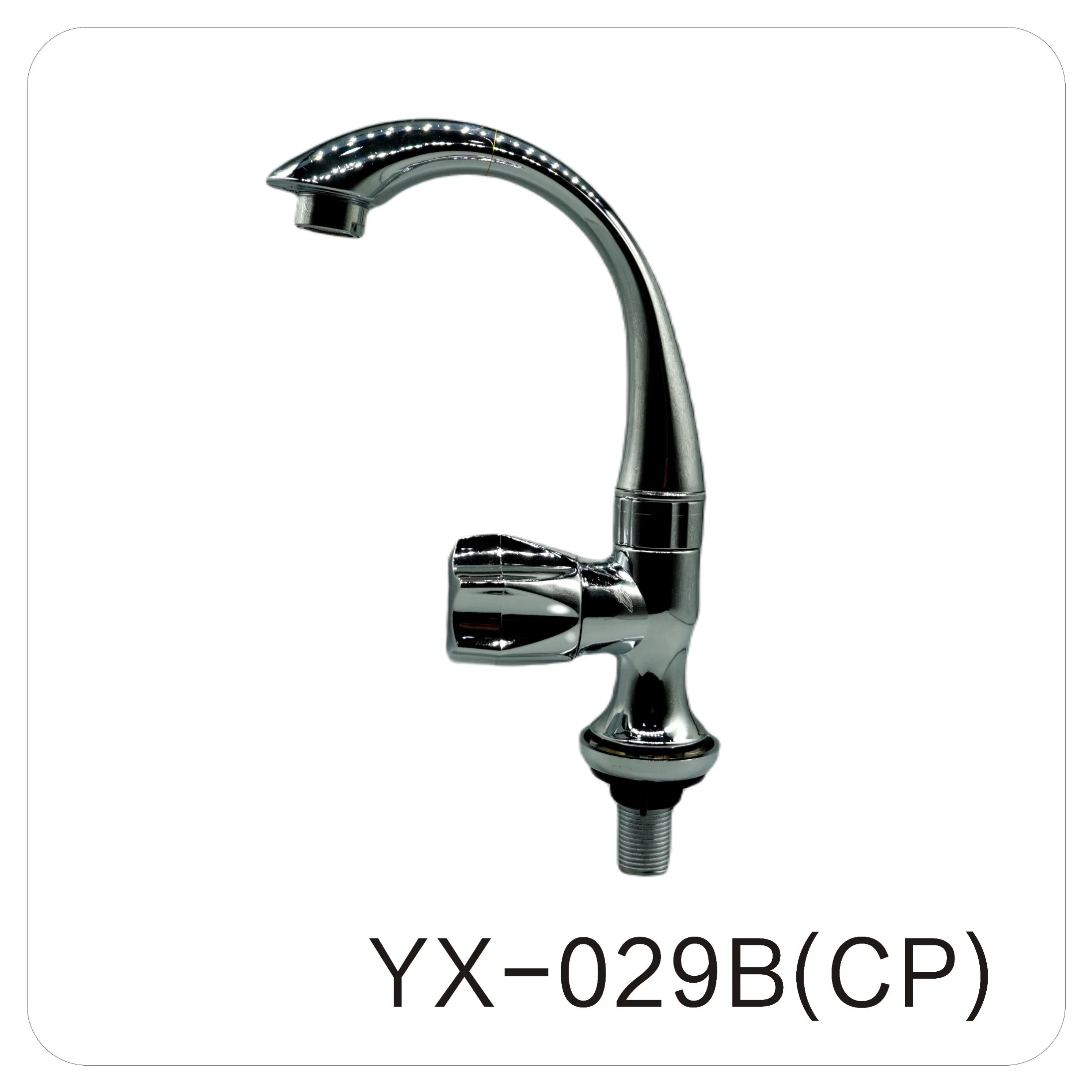 Chrome Plating ABS Kitchen Faucet Basin Cabinet Plastic Faucet Water Tap