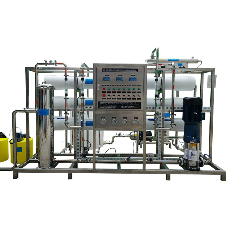 Reverse Osmosis Commercial Water Purifier Water Treatment River Water Purification System Filter Treatment Machinery Industrial RO System Filtration Filter