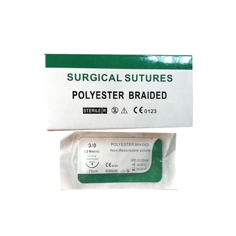 Alimentation directe en usine à bas prix suture chirurgicale médicaux jetables acide polyglycolic