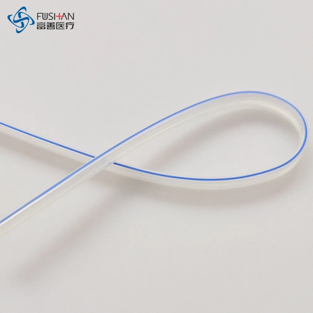 Fushan OEM Disposable Medical 100% Silicone Penrose Drain Tube Surgical Jackson Pratt Blake for Closed Wound Drainage with CE ISO13485 FSC