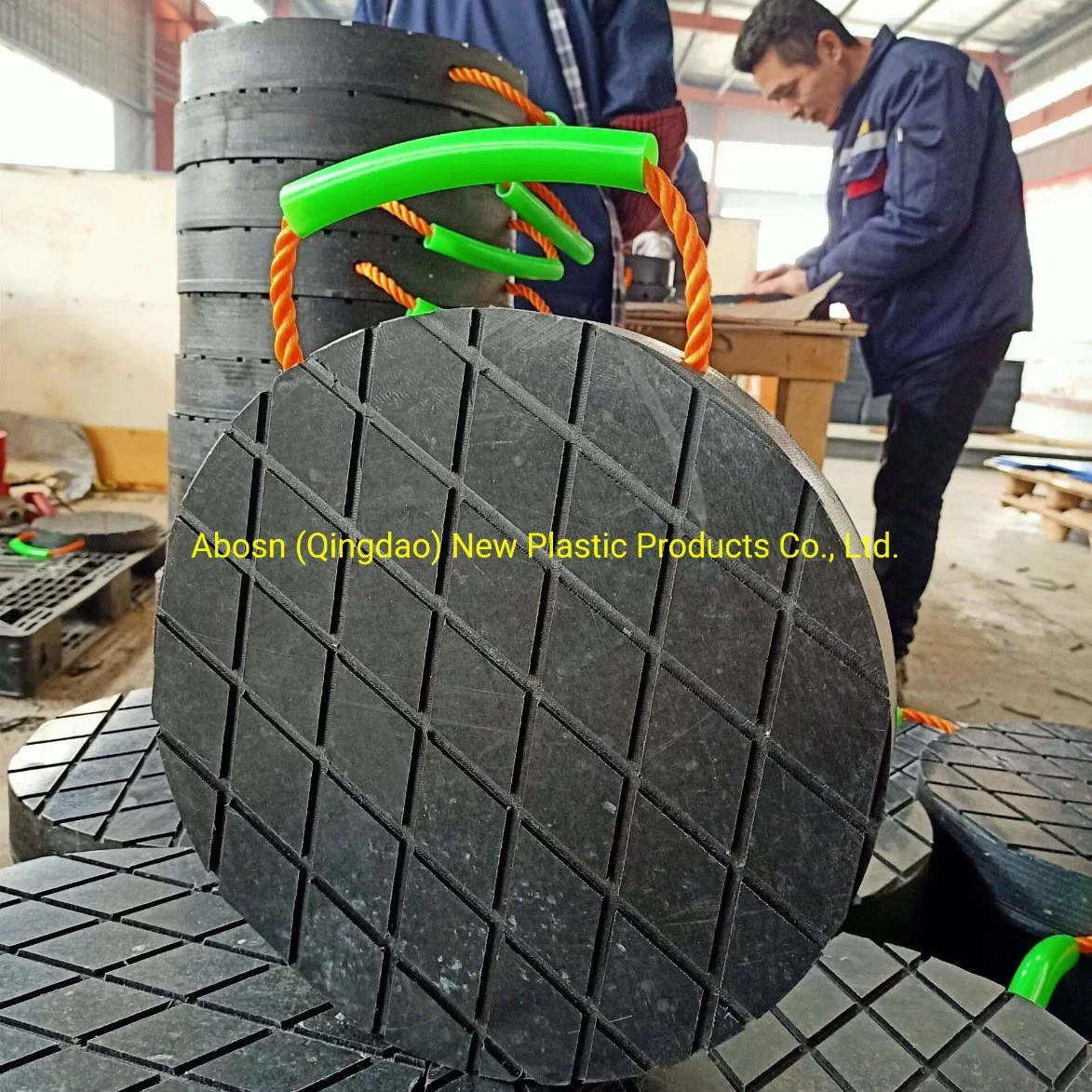 Bigfoot твердые пластмассовые блоки индивидуального HDPE безопасности крана Outrigger тормозных колодок