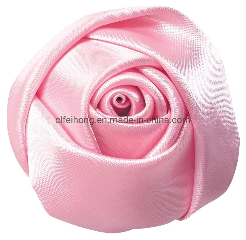 As embarcações de fábrica Rose Bud Rose Arco de Fita de cetim Organza Grosgrain/// Taffeta Arco de fita para acondicionamento de materiais de decoração de casamento