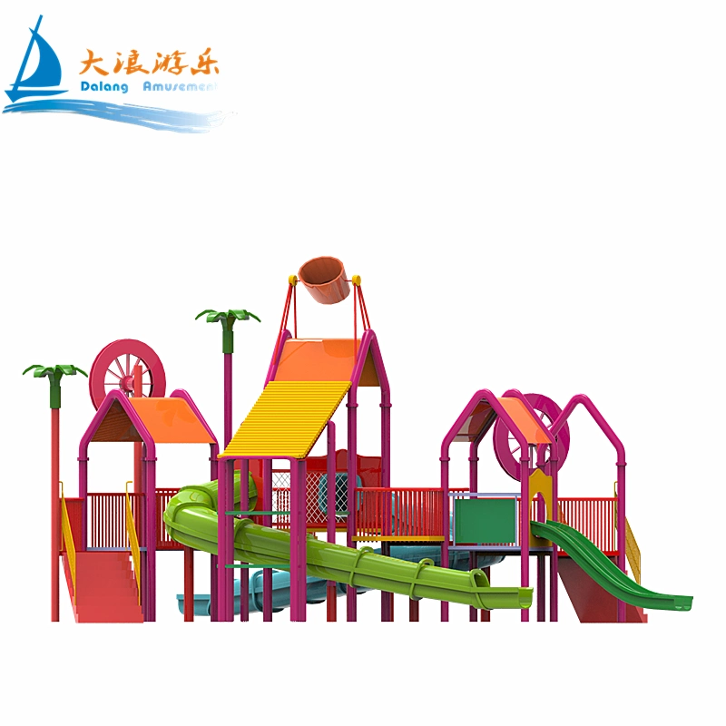 Dalang Fatory Outer Space Series Playsets Kids Indoor Slide Water Park Games Customized Amusement Park Children Outdoor Playground Equipment