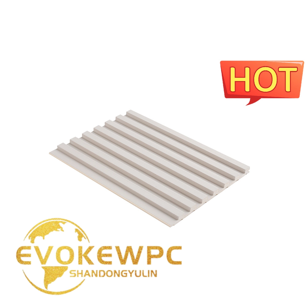 Evoke WPC Hot Sale WPC Panel Wood Wall Plastic Home Decor Materials with Factory Price
