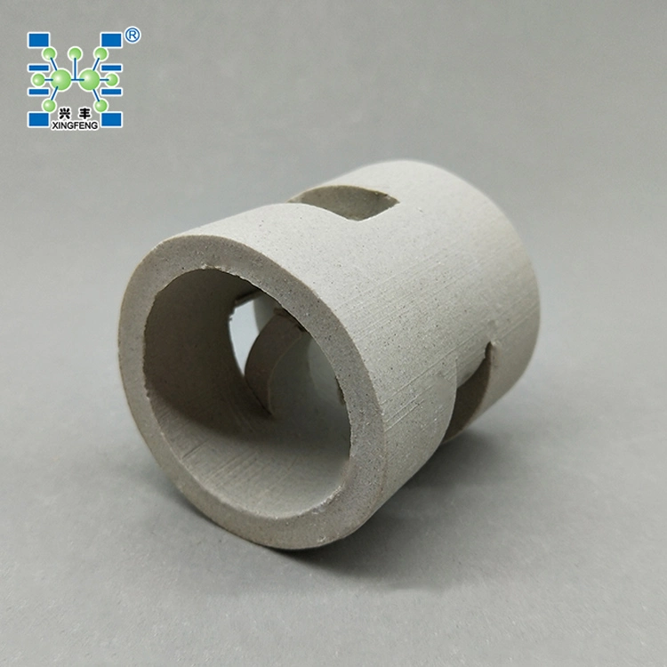 25mm 38mm 50mm 76mm Chemische Verpackung Keramik Pall Ring zufällig Verpackung