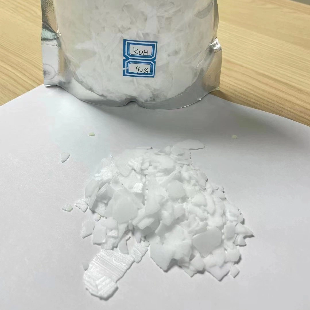 Factory Supply 1310-58-3 Industry Grade 90% 95% Flakes KOH Potassium Hydroxide