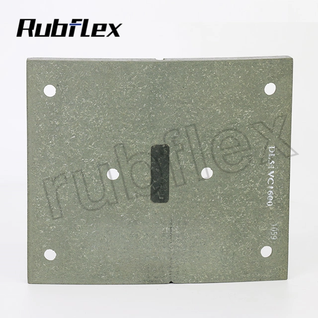 Embrague Rubflex VC piezas de repuesto 51vc1600 Forro de fricción 511643