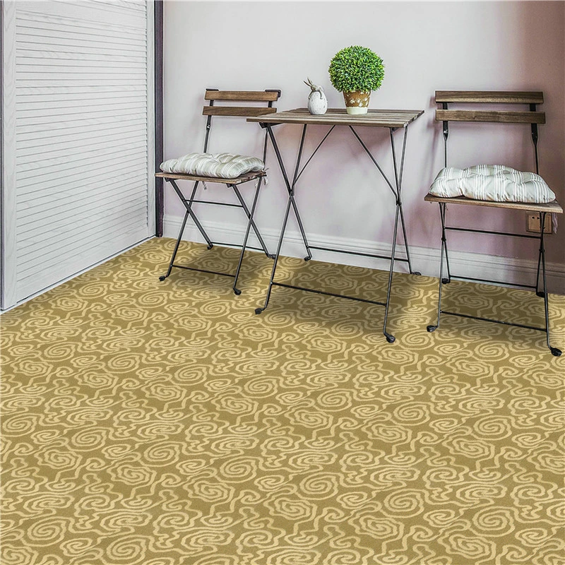 Machine Made PP Nylon Wall to Wall Tufted Carpet / Wall to Wall Jacquard Hotel Carpet