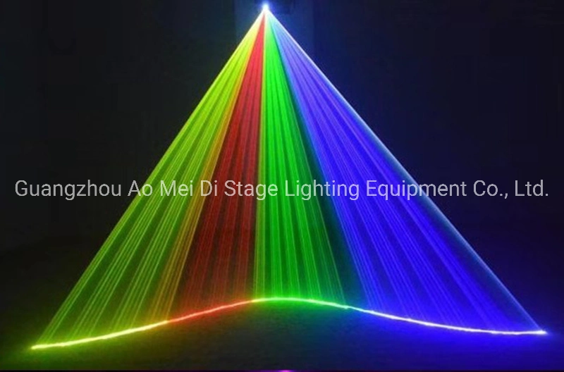 2000MW Animation Gobo Projection Laser Light Stage Disco DJ Colorful DMX