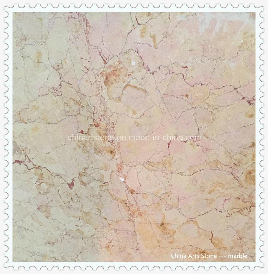 Chinese Gold and Beige Marble Slab for Wall and Floor