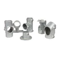 Pipe Clamp Fittings Elbow / Flange Stand Fittings