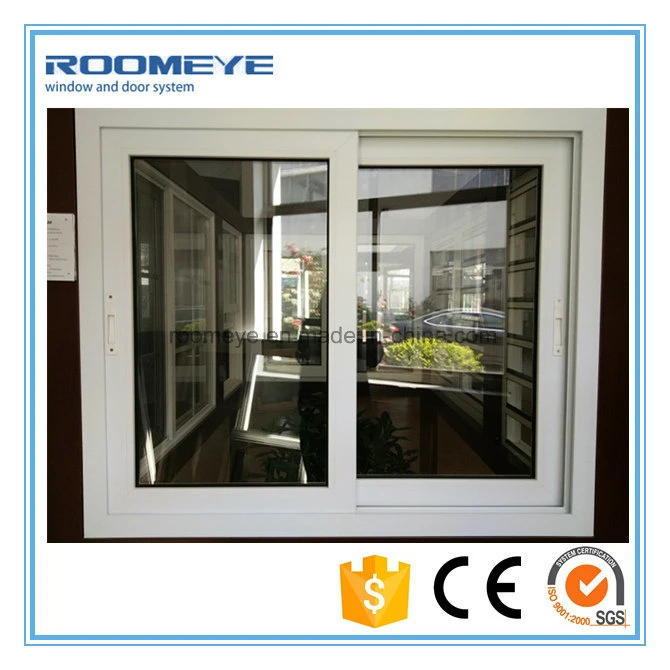 Roomeye PVC Serie 80 Superior Ventana deslizante de UPVC/Ventana de PVC con vidrio Ahorro de energía