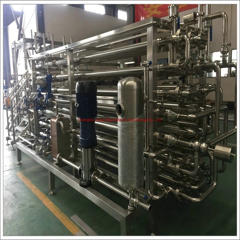 Puree Sterilizing Machine /Tomato Paste Uht Sterilizer/ Tomato Sauce Post-Pasteurizer/ Mango Juice Tubular Sterilizer