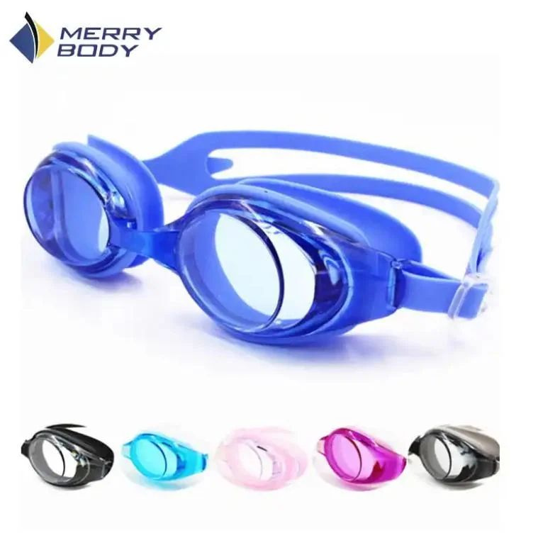 Permanent Double Anti-Fog Lens Swimming Swim Glasses Leisure Style