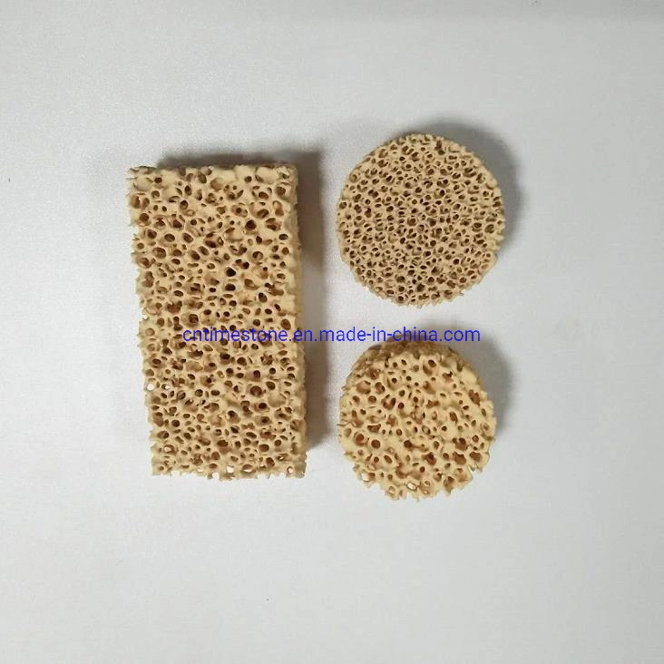 Zirconia/Zro2/Zirconium Oxide Ceramic Foam Filter 1700 C for Carbon Steel, Steel Alloy and Stainless Steel Casting and Foundry