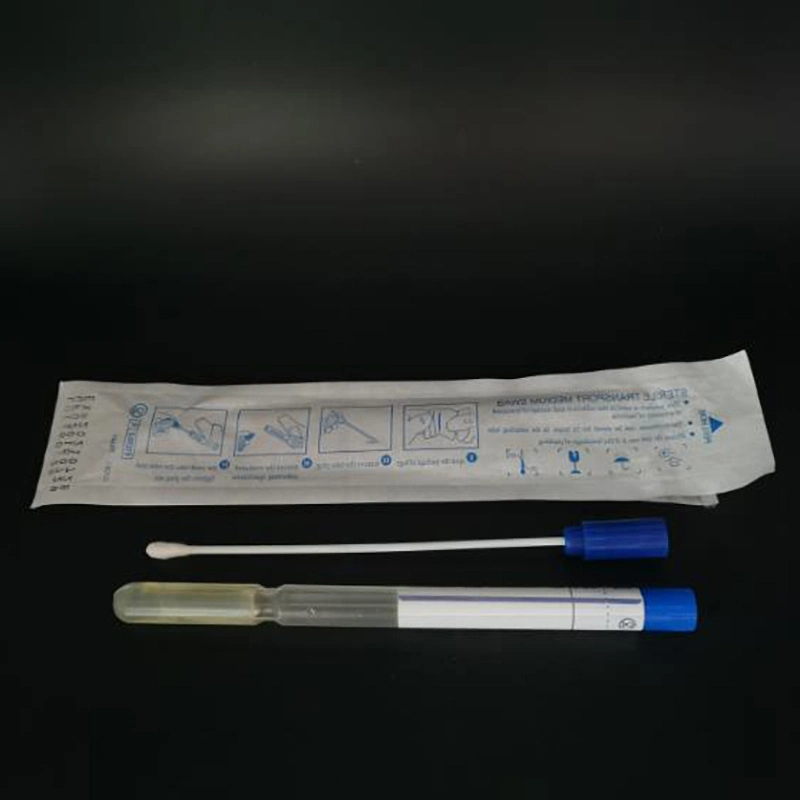 Hospital Medical Lab Supply Disposable Sterile Sampling Swab