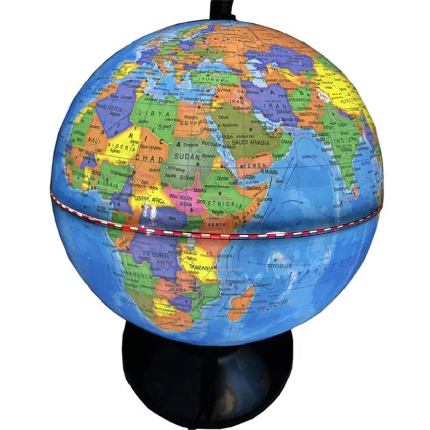 Educational Plastic Earth Globe Plastic Rotating Globe Plastic World Globe