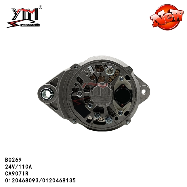 0120468093 0120468135 24V 110A Ytm Automobile Diesel Engine Alternator