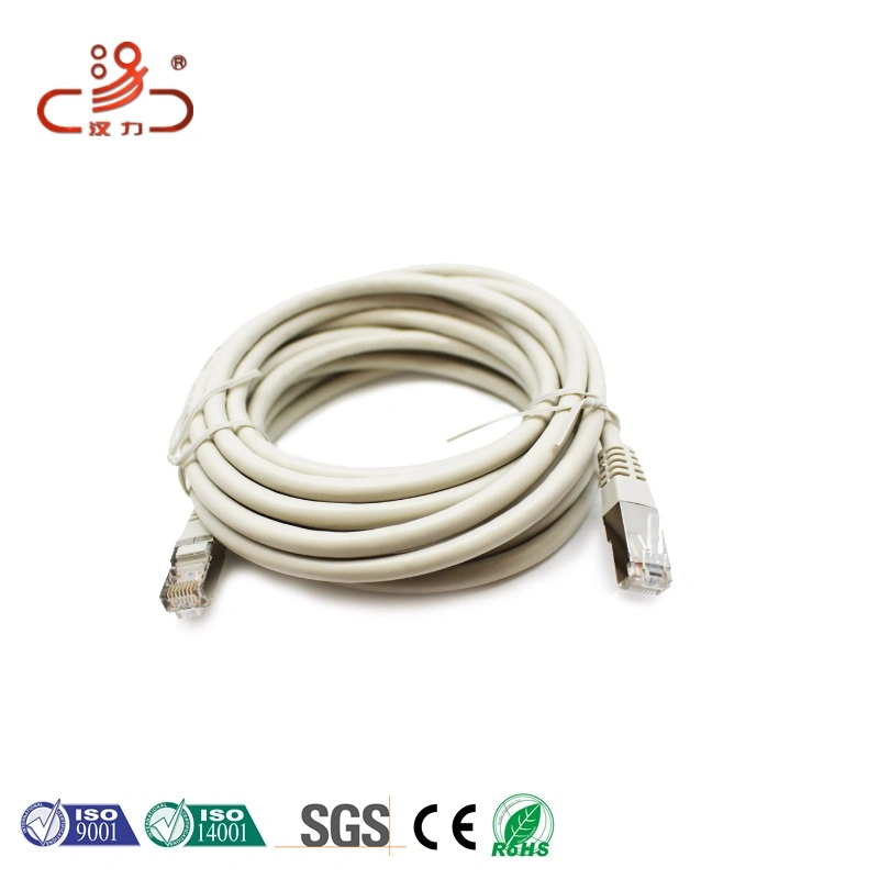 Cordon de raccordement CAT6A Deluxe avec tresse en coton S/FTP Câble de raccordement Cat 6A