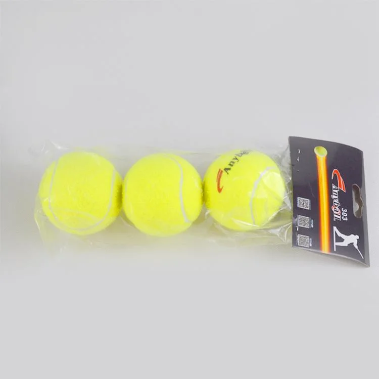 High Elastic Coarse Cotton Cloth Surface Tennis Balls 3PCS