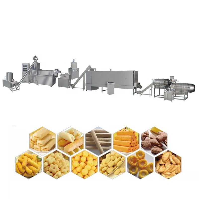 Jam Center Core Filling Snack Extruder Making Machine Production Line