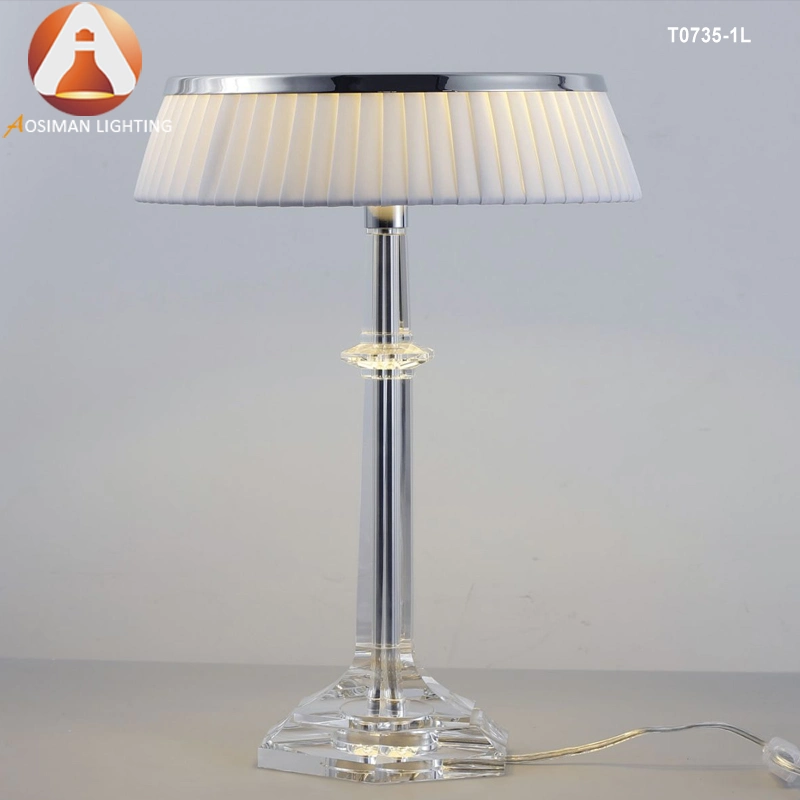 Lampara de poignée de commande lampe Colgante Villa lustre en cristal de lumière au plafond