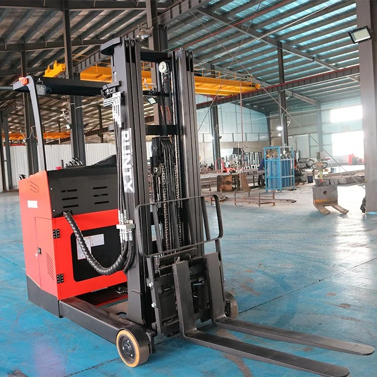 Highly Recommended Electric Forklift 24V Battery 2ton Seat Type Reach Truck with CE