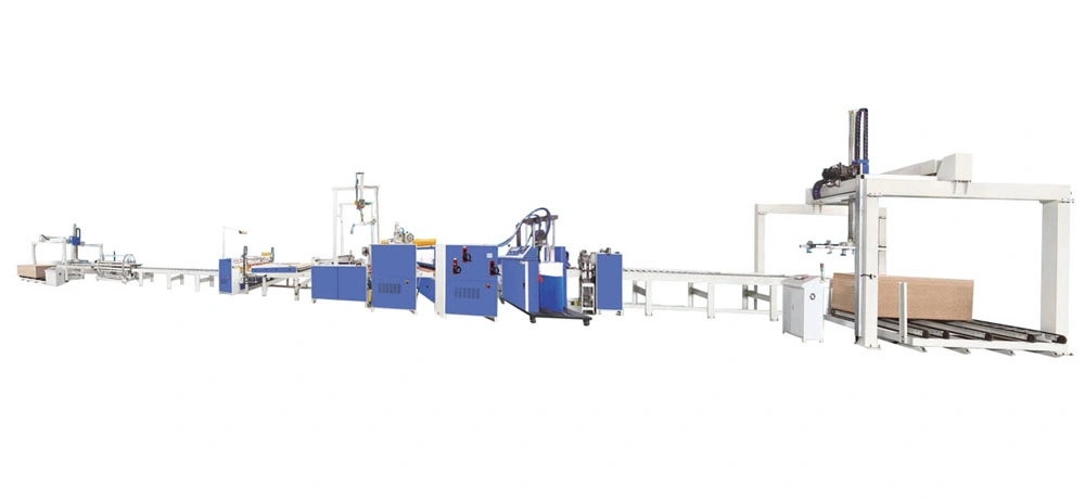 Woodworking Automatic PUR Lamination Production Line