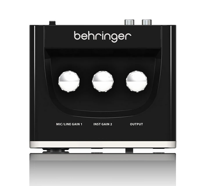 Behringer UM2 USB Externe Soundkarte Aufnahme Synchronisation und Arrangieren