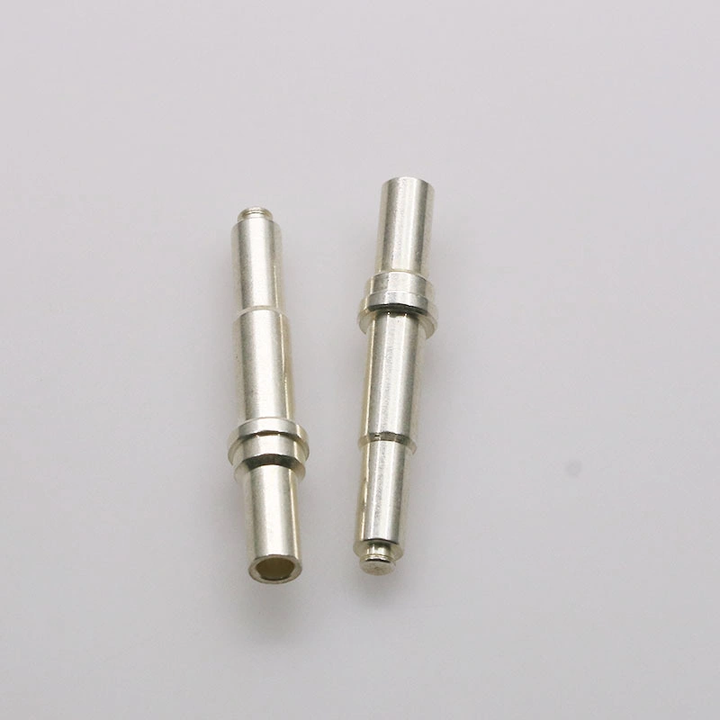 Custom High Current Pin Connector CNC EV Pin Silver Plating Brass Pin Socket for Electric Car Charger