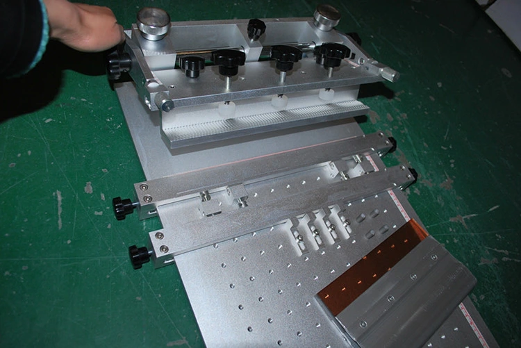 PCB SMT Manual Screen Printing Machine for 300*400mm PCB