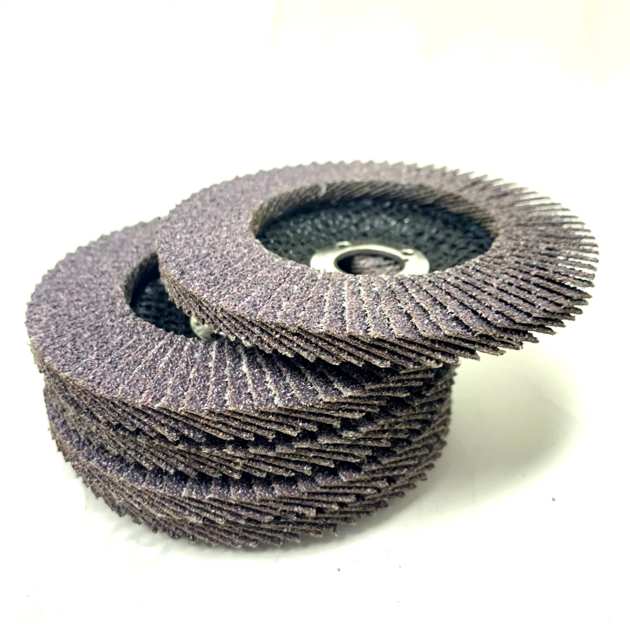 150# Deerfos Imported High Quality Abrasive Sanding Ceramic Grain Flap Disc as Grinding Tooling for Metal Wood Alloy Iron Stainless Steel Polishing