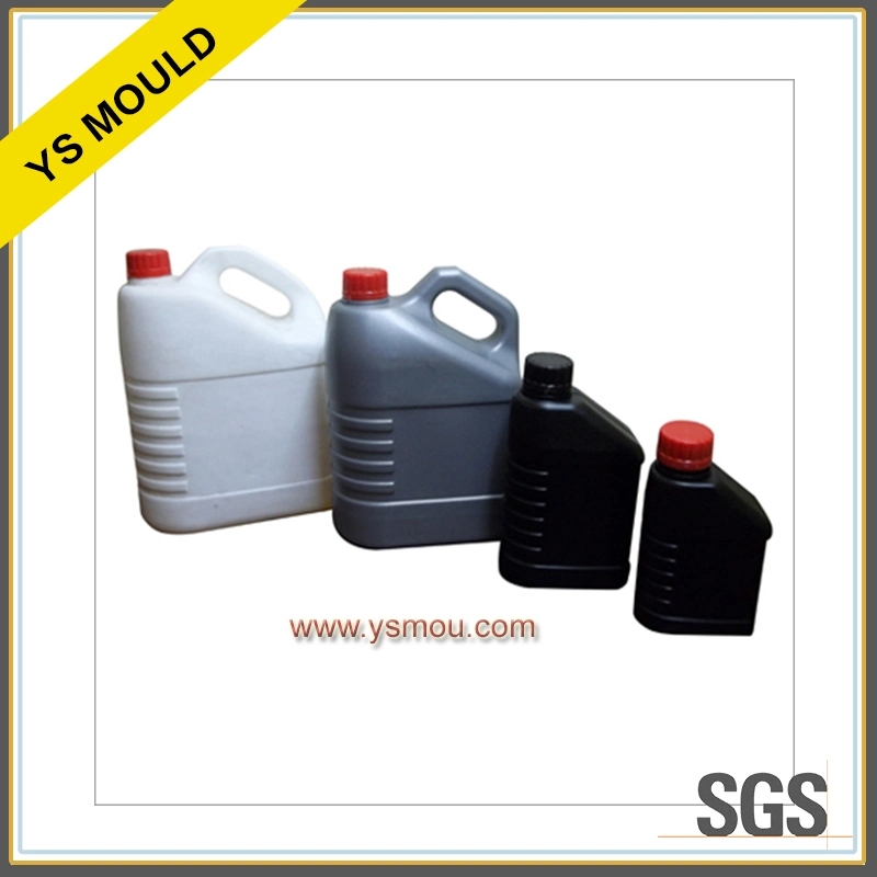 Customized Lubricating Oil Bottle and Lengthen Cap Plastic Injection Bottle Blowing Mould