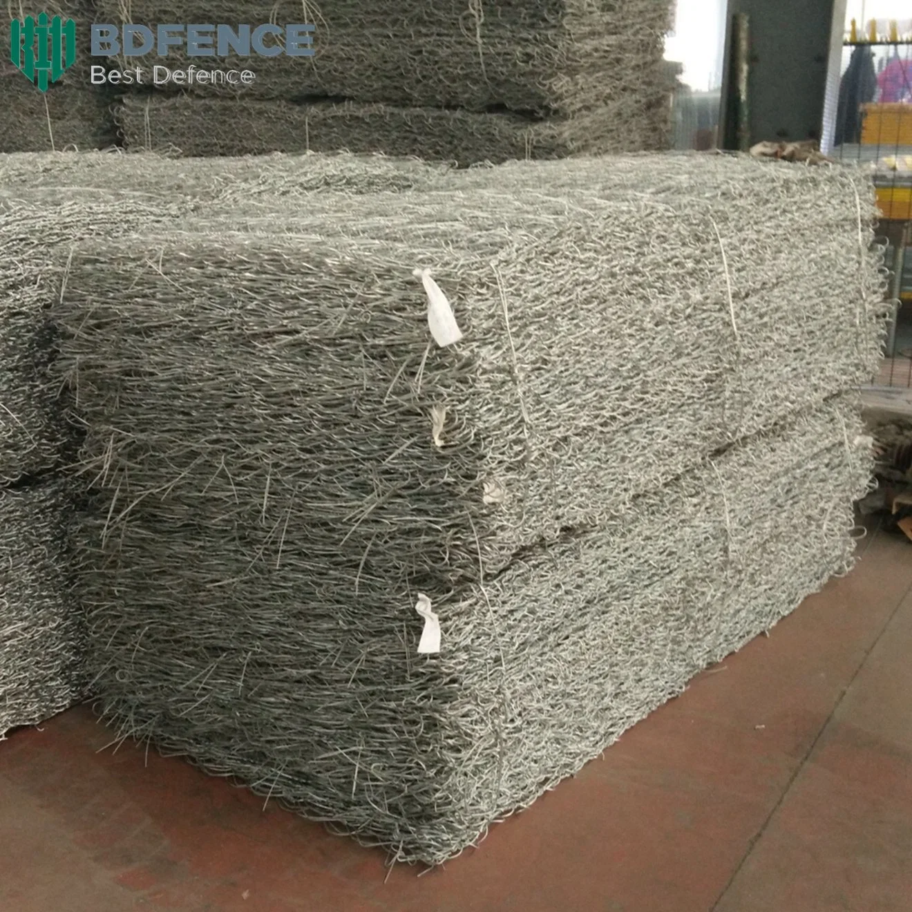 2.0-4.0mm Hexagonal Bd Fence Tray + Plastic Film Welded Shengxiang Woven Gabion