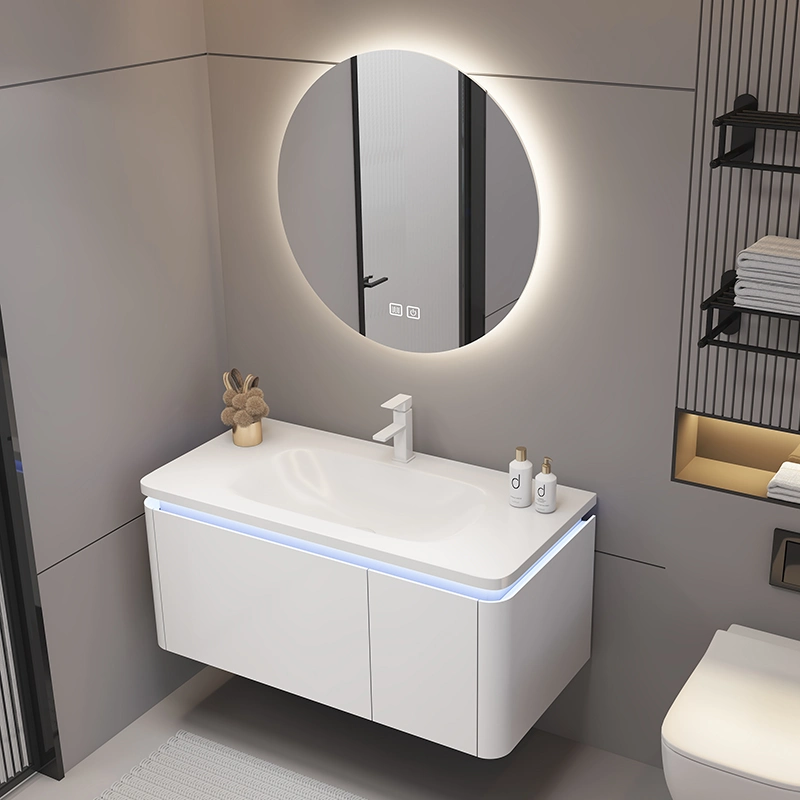Bathroom Vanity Furniture Cabinets with Antifrog Smart Mirror