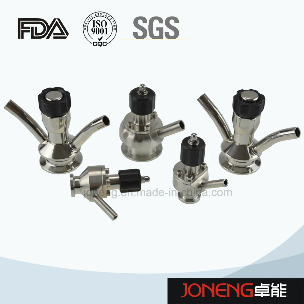 Vanne de fond de réservoir à serrage sanitaire en acier inoxydable de Chine (JN-SPV1012)