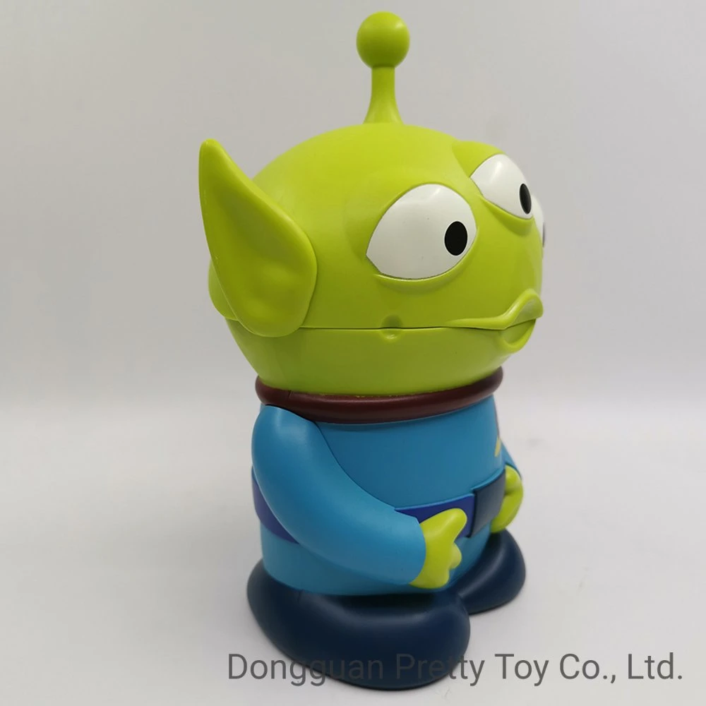 Custom Toy-Story Alien Popcorn Bucket with ABS material for Kids