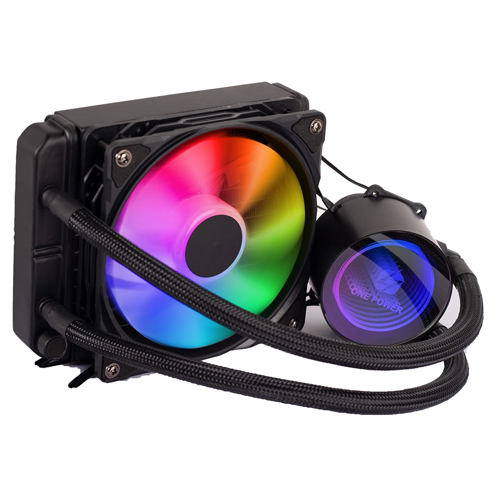 Matherboard Sync 120mm Infinity Mirror Water Cooler Argb CPU Cooling Fan CPU Water Cooler for Intel AMD