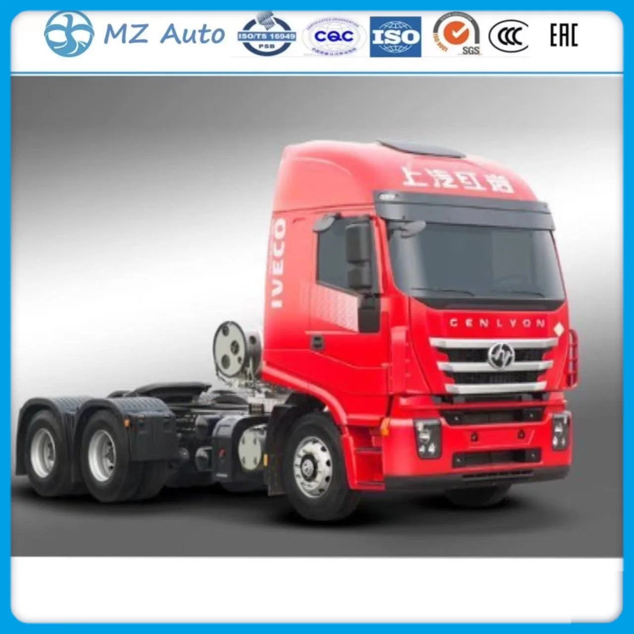 Sai C Group C6 LNG Hongyan Genlvon Traktor Truck Made In China